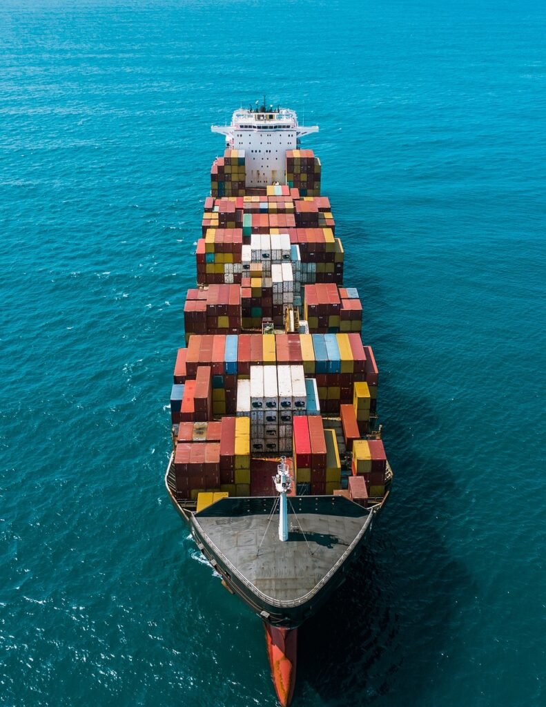 ship, container, port, cargo, export, trade, shipping, delivery, import, warehouse, logistics, nature, freighter, transport, sea, shipment, boat, logistic, goods, water, seafaring, freight